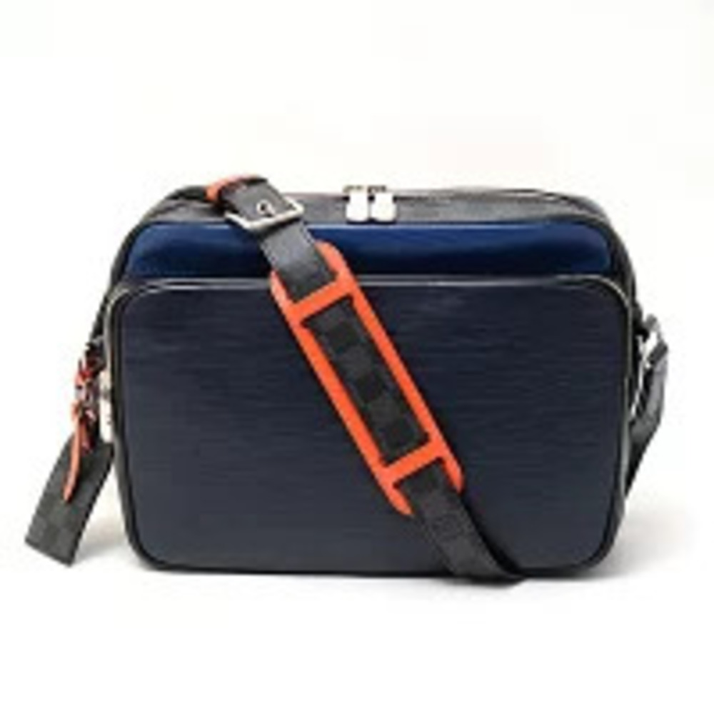 Louis Vuitton Epi Graphite Black Nile NM Shoulder Bag Messenger